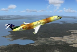 ACTCVA Bombardier CRJ-700 (Outback Theme) Repaint
